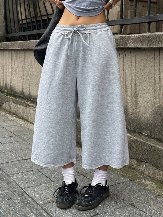 Coolane Summer For Women Streetwear Sporty Casual Sports Loose-Fitting Athletic Shorts, Light Grey Track, For Gym City Break, Run Beach Loungewear Holiday