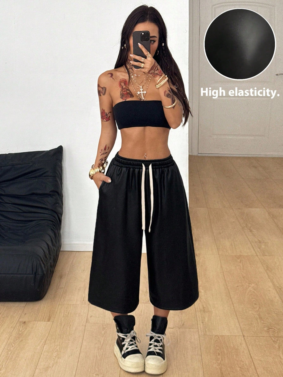 Coolane Summer For Women Streetwear Sporty Casual Sports Loose-Fitting Athletic Shorts, Light Grey Track, For Gym City Break, Run Beach Loungewear Holiday