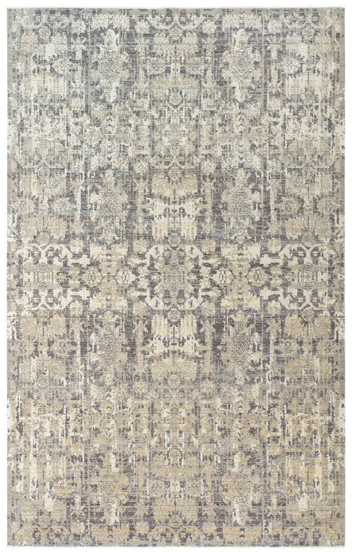 Rizzy Home Area Rugs Couture Area Rugs CUT102 Grey in 5 Sizes 80%Wool-20%Visc By RizzyHome