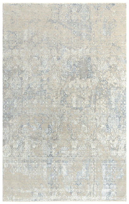 Rizzy Home Area Rugs Couture Area Rugs CUT107 Grey in 5 Sizes 80%Wool-20%Visc By RizzyHome