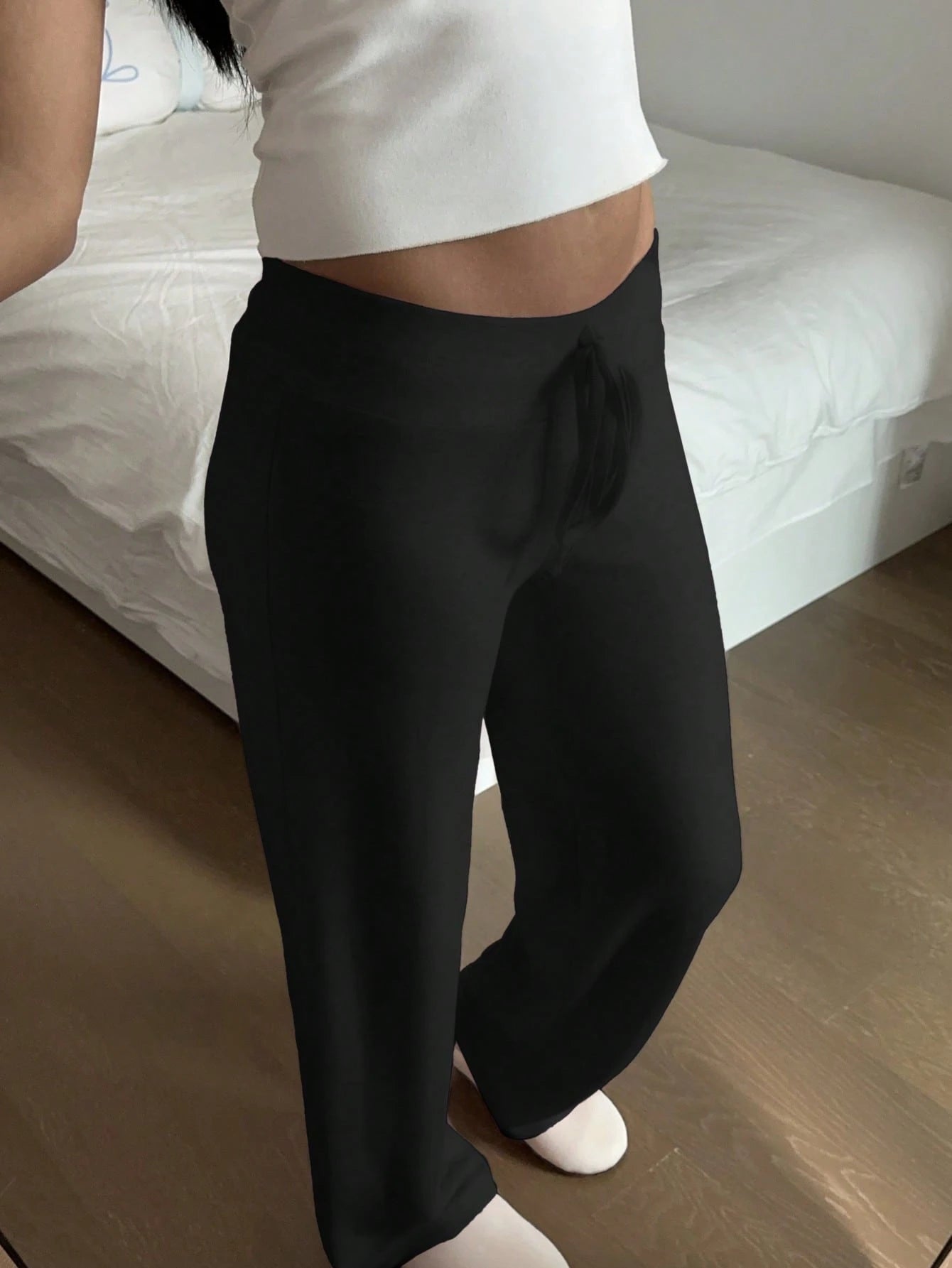 CovetEZ Women's Casual Thick Pink Comfortable Pants, Versatile For Home, Outings, Suitable For Autumn/Winter