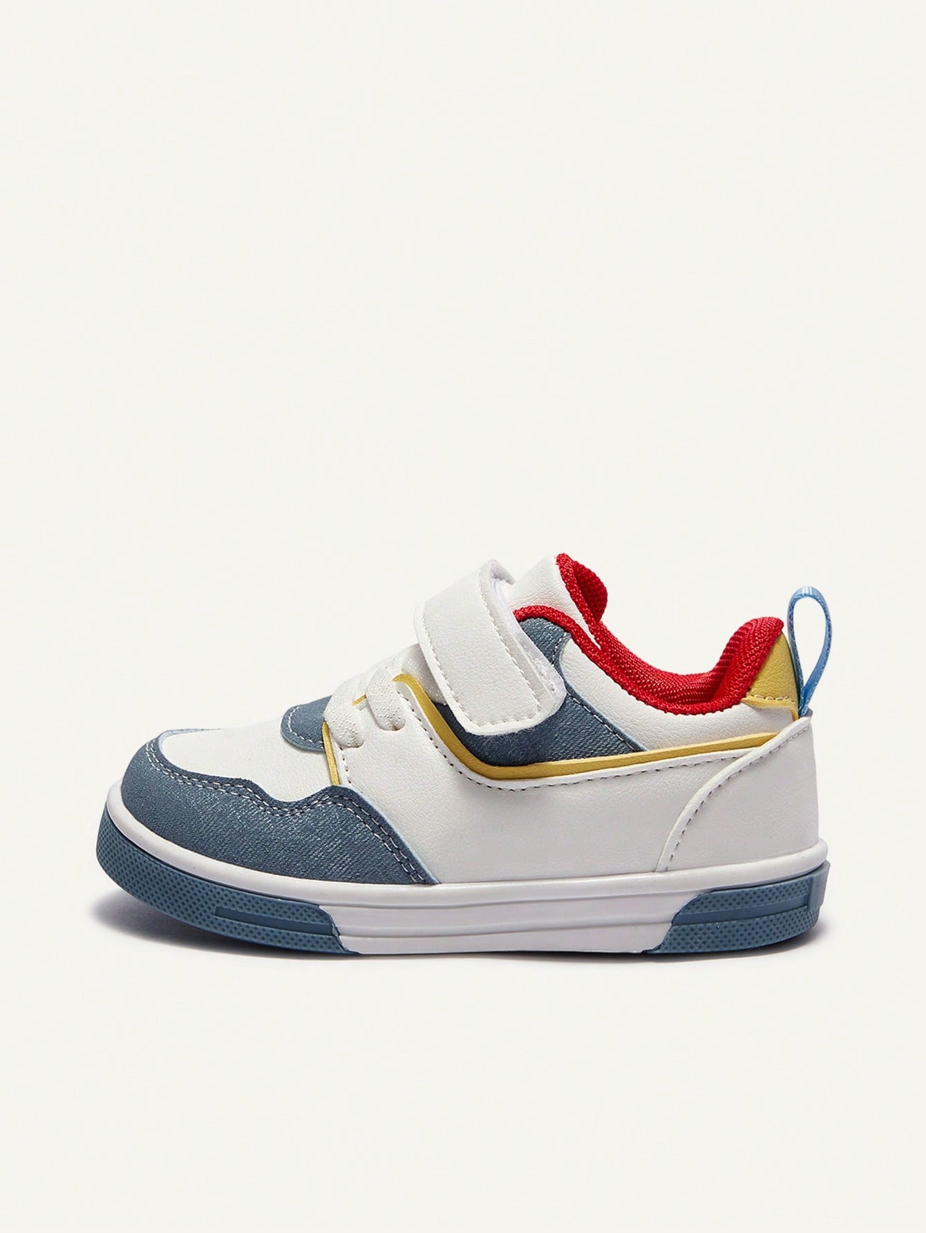 Cozy Pixies Spring/Summer, Fashionable And Versatile, Fun And Cute, Contrasting Colors,Boys' Soft-Soled Flat-Soled Baby Sneakers, College-Style Basic
