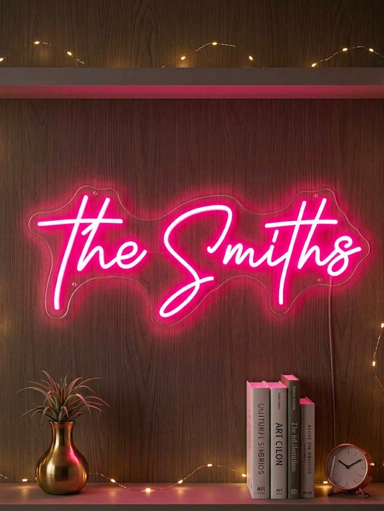 Custom Neon Signs, Neon Sign Customizable For Wall Decor, Personalized Neon Sign For Wedding, Birthday Party, Bedroom, Bar, Salon, Business Shop, Name Logo, Led Sign, Halloween, Christmas Gifts, Roman