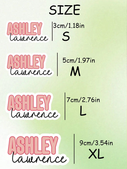 Custom Waterproof Stickers, Personalized Name Label Stickers, Custom Name Tag Stickers, Customizable Stickers, Custom File Labels, Wedding Labels, Back To School