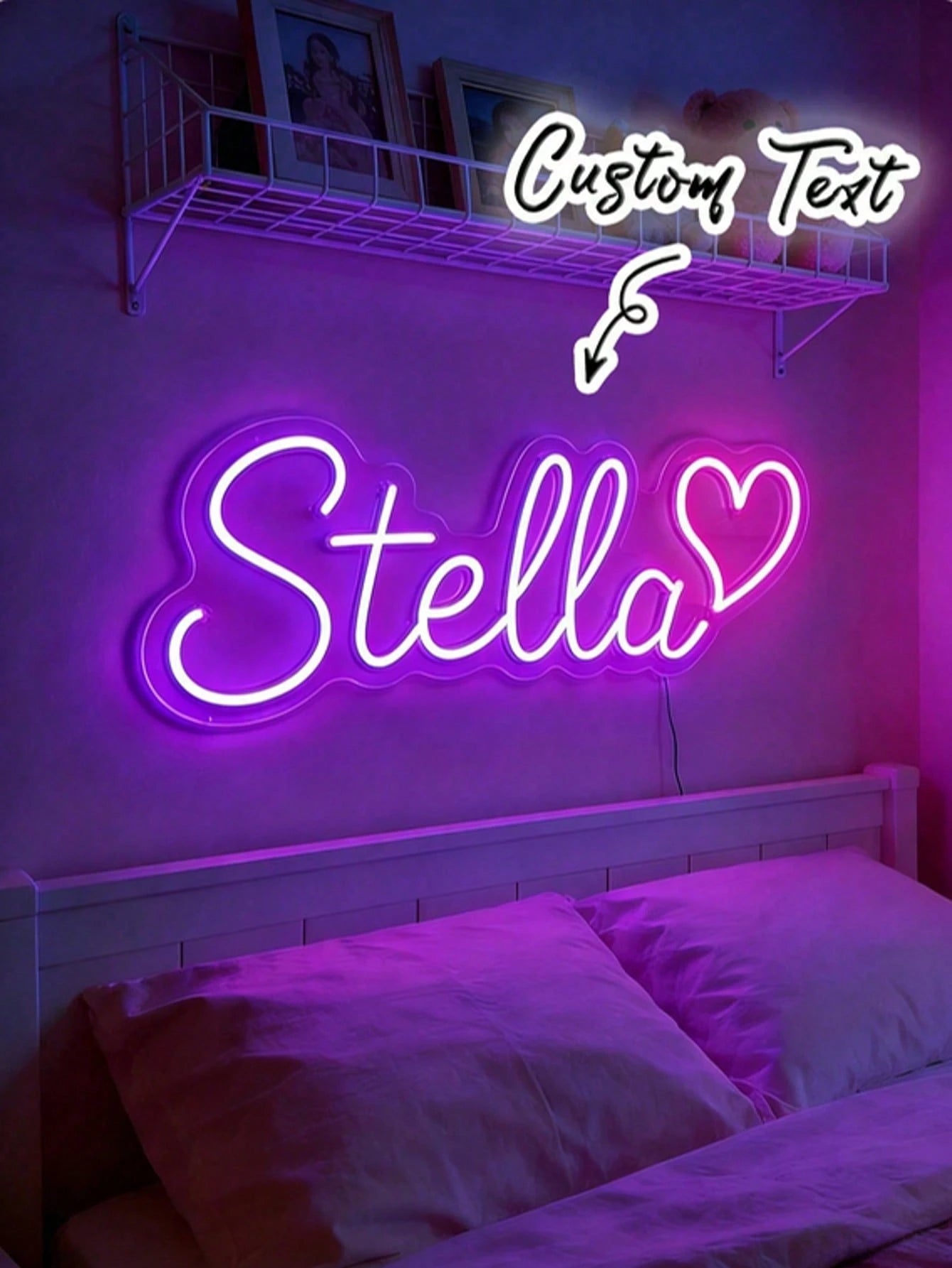 Customized Neon Signs For Wall Decoration,Personalized Gifts For Weddings,Birthday Parties,Bedrooms,Bars,Salons,Shops,Name Signs,LED Signs,Halloween,Christmas Gifts,Festivals,Thanksgiving,Bedrooms,Gam