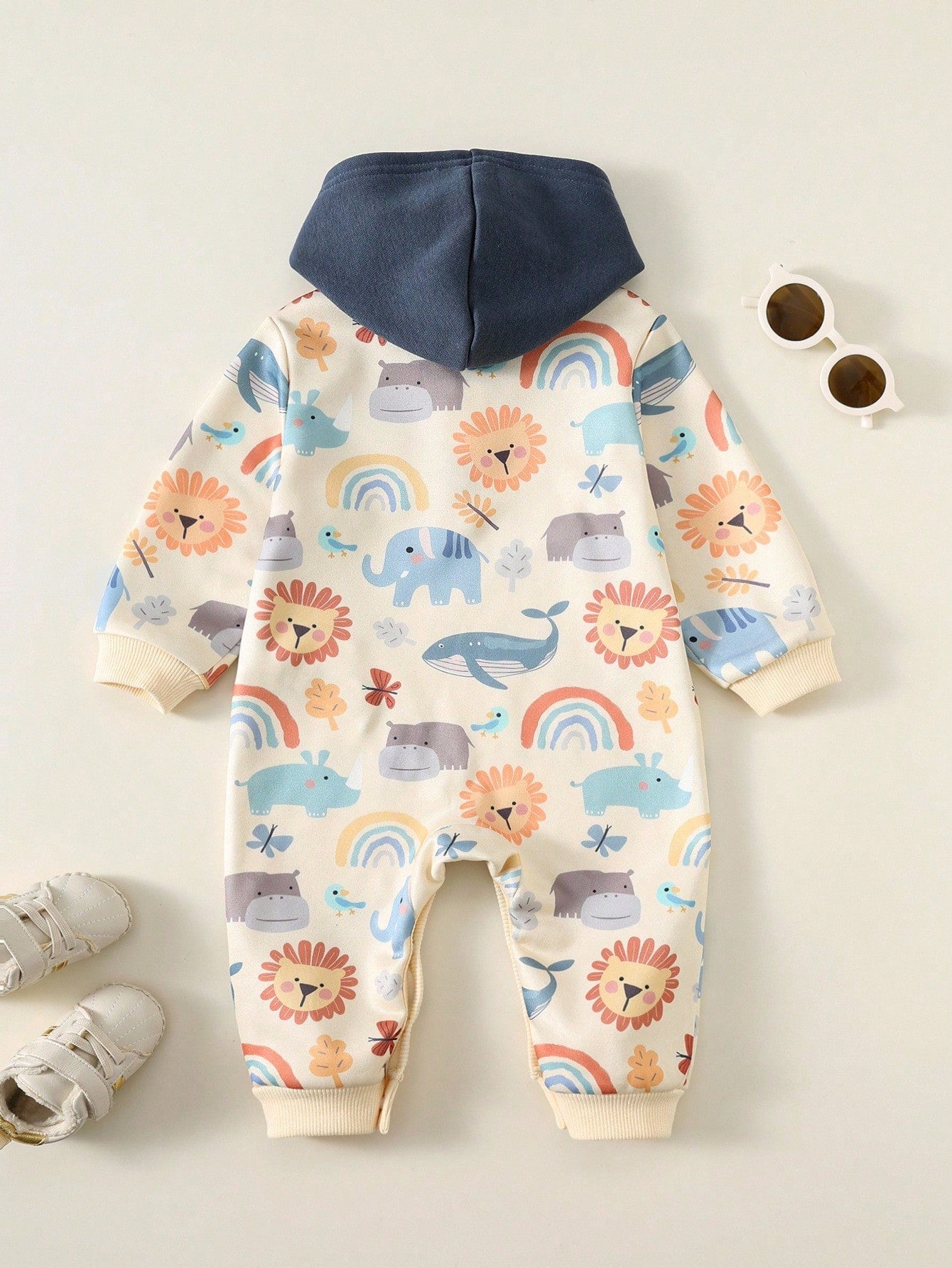 Cute Baby Boys Cow Outfit Set,Black And White Thermal Lined Hooded Winter Jumpsuit,Autumn Farm Newborn Clothes,Family Matching Western Cow Clothes