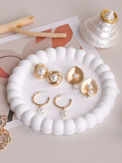 Cute Bubble Shaped Cement Mold For Making Jewelry Tray, Plaster Crafts, Resin Coasters, Silicone Mold