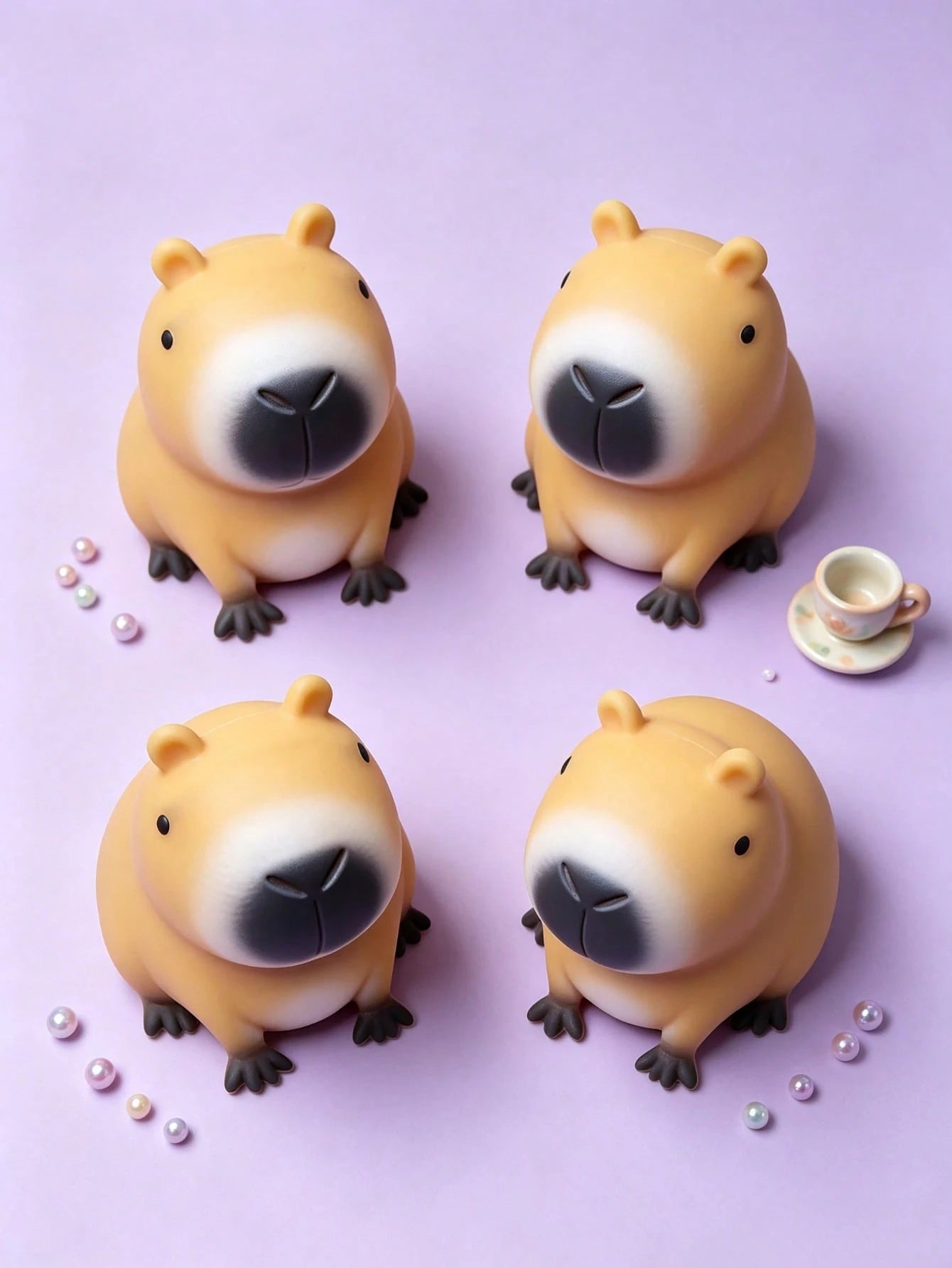Cute Capybara Squeeze Toy, Fun Stress Relief Toy, Adorable Pet Animal Toy, Suitable For Educational Games, Stress Relief For Teens And Adults, Perfect For Back To School Season, Room Decor And Hallowe