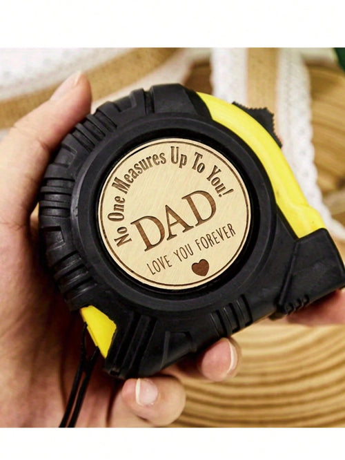 Dad's Favorite Engraved Tape Measure. You Are Made Of Unique And Durable ABS Resin, Featuring A Lock Design. A Perfect Father's Day, Birthday, And Christmas Gift For Woodworking And DIY Enthusiasts. A