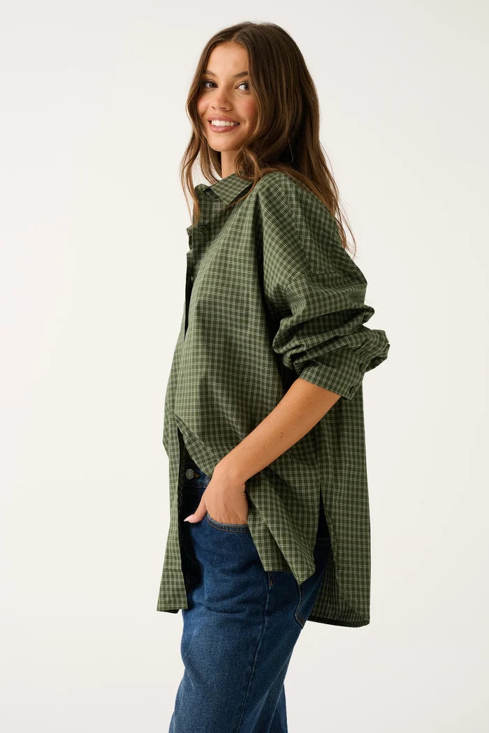 Darby Shirt - Khaki Check