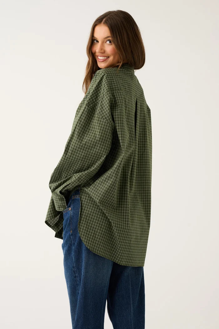 Darby Shirt - Khaki Check