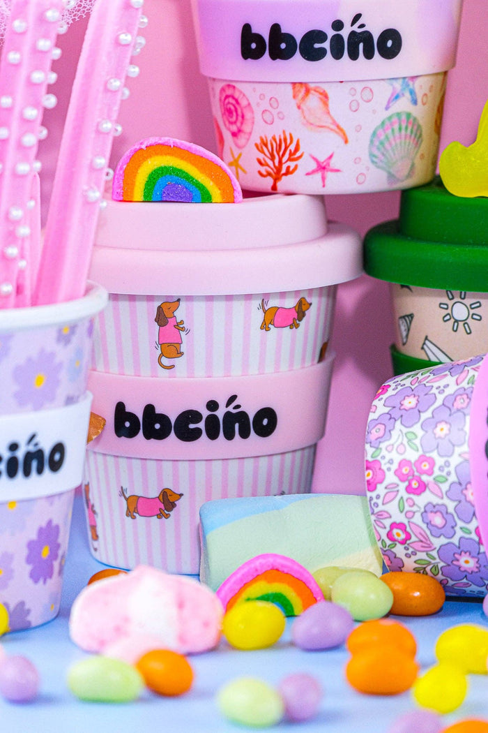Dash in Pink Babycino Cup - 120ml