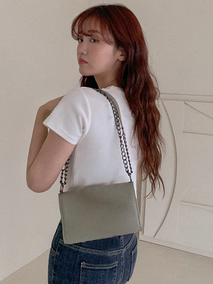 DAZY Solid Round Neck Tee Summer,Business Casual Women