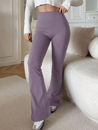 DAZY Women's Solid Color Minimalist Leggings, Everyday Wear
