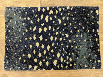 Prestige Mills Stair Runners Deerfield 76 Blue Animal Print By Prestige In Assorted Sizes
