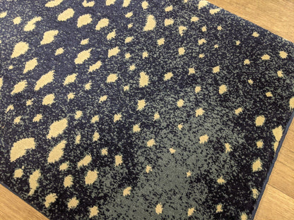 Prestige Mills Stair Runners Deerfield 76 Blue Animal Print By Prestige In Assorted Sizes