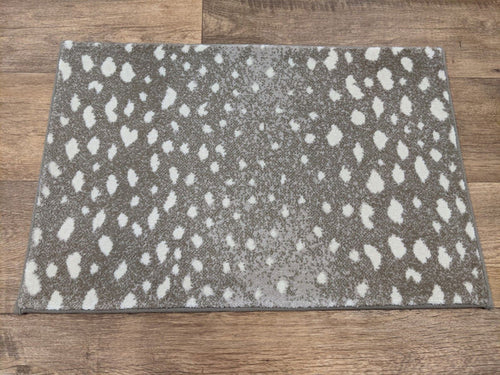 Prestige Mills Stair Runners Deerfield 82 Stone Animal Print By Prestige In Assorted Sizes