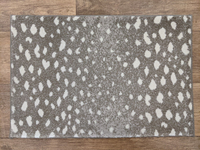 Prestige Mills Stair Runners Deerfield 82 Stone Animal Print By Prestige In Assorted Sizes