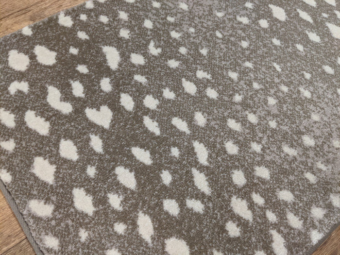 Prestige Mills Stair Runners Deerfield 82 Stone Animal Print By Prestige In Assorted Sizes