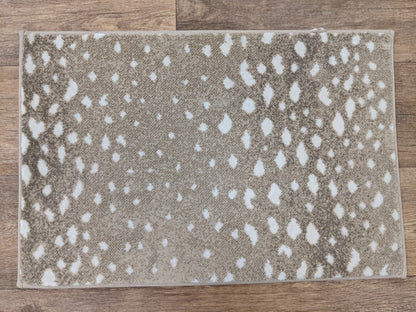 Prestige Mills Stair Runners Deerfield 83 Almond Animal Print By Prestige In Assorted Sizes