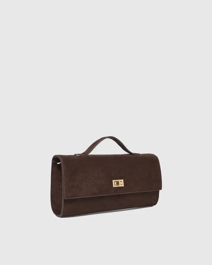 Delaney Suedette Clutch