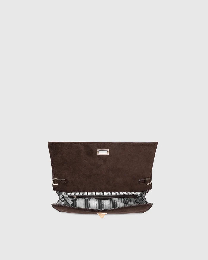 Delaney Suedette Clutch