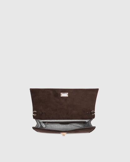 Delaney Suedette Clutch