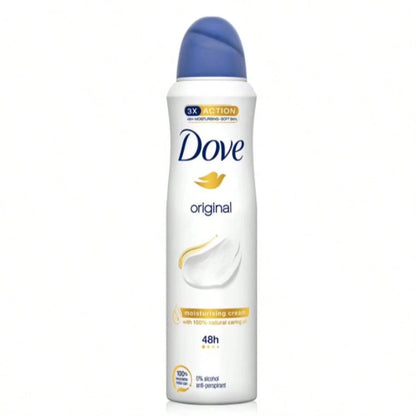 Dove Women Body Spray Variety Pack, 6 Pcs 150ml Each, Mixed Fresh Scents Daily Care Spray Set, Long Lasting Fragrance Collection For Home Travel Gym Use