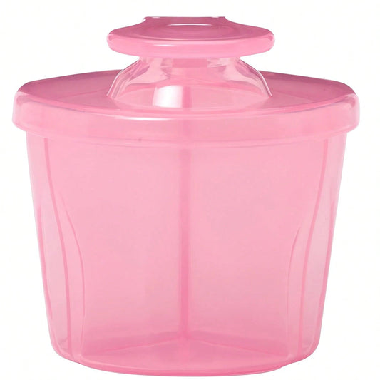 Dr Brown'S Travel Formula Dispenser With Lid,- Pink- Holds 27oz