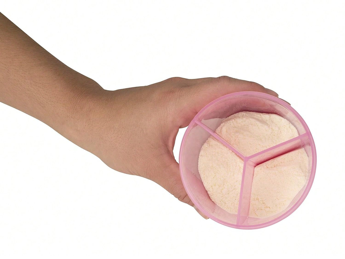 Dr Brown'S Travel Formula Dispenser With Lid,- Pink- Holds 27oz