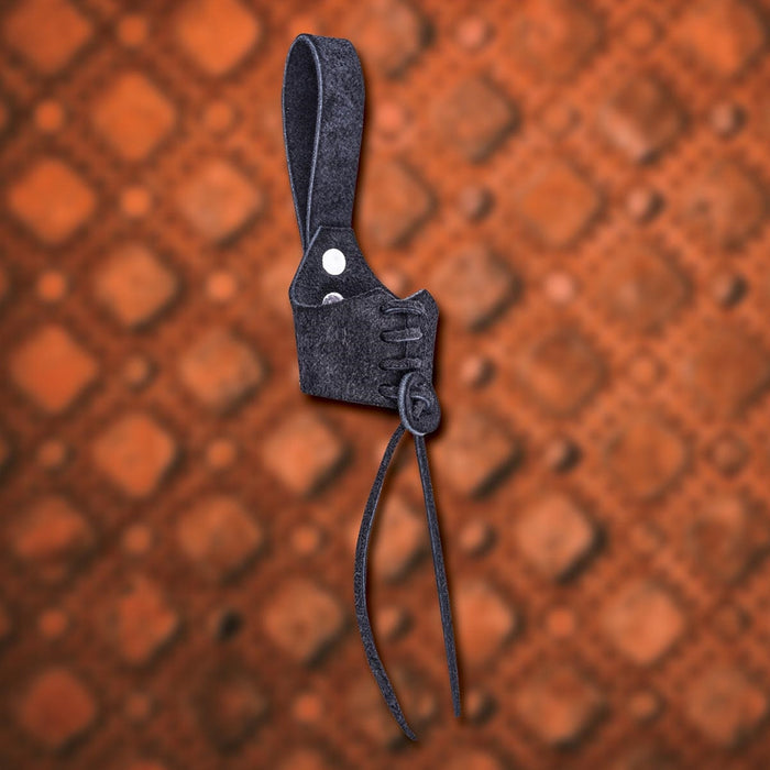 Drinking Horn of Olga - suede belt holster