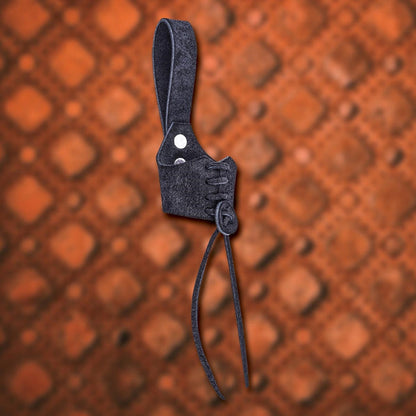 Drinking Horn of Olga - suede belt holster