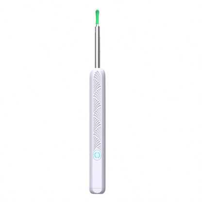 Ear Wax Removal- Earwax Remover Tool With 8 Pcs Ear Set- Ear Canal Cleaner With HD Camera- Ear Cleaning Kit With 6 Ear Spoon- 130mAh Rechargeable Ear Camera For IOS & Android
