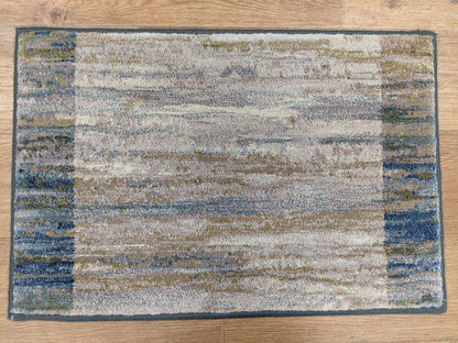Dynamic Rugs Stair Runners Eclipse Stair Runner 79138-6191 Blue 26 and 31 Inch Roll Runner