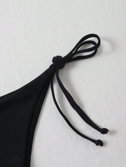 Elavelle Summer Beach Tie Side Bikini Thong