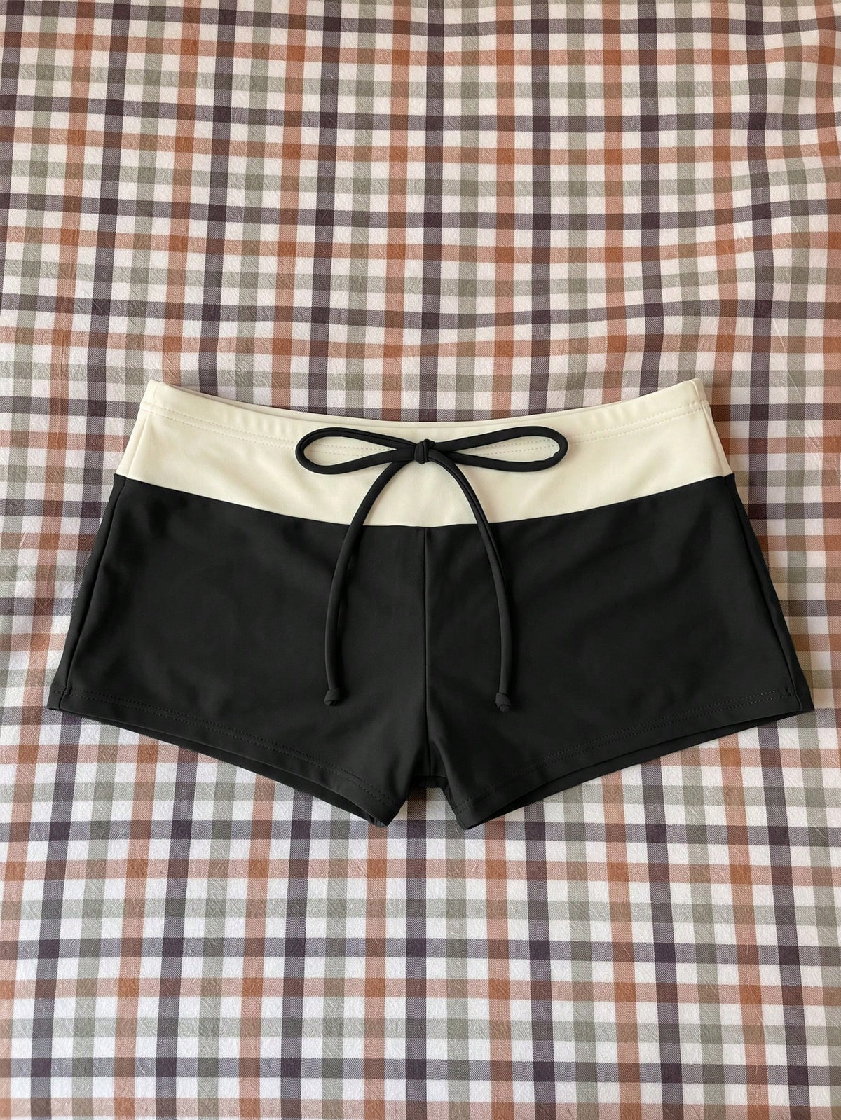 Elavelle Women's High Waist Bowknot Printed Bikini Bottom, Spring/Summer