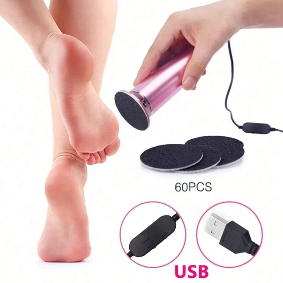 Electric Foot Callus Remover, Electric Foot File For Callus Removal, Best Pedicure Tool, Foot Cleaner, Foot Scrubber For Dead Skin And Dry Heel Cracks