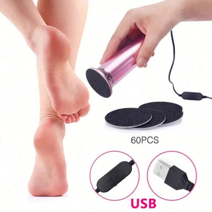 Electric Foot Callus Remover, Electric Foot File For Callus Removal, Best Pedicure Tool, Foot Cleaner, Foot Scrubber For Dead Skin And Dry Heel Cracks