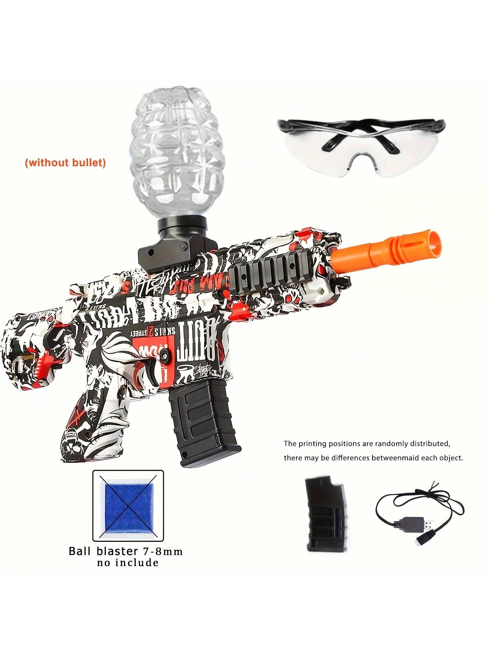 Electric Gel Ball Blaster, Manual & Automatic Gel Ball, Rechargeable Splatter Ball Blaster For Outdoor Activities Team Game