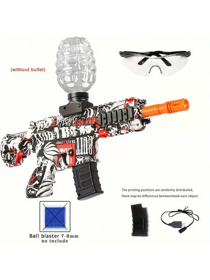 Electric Gel Ball Blaster, Manual & Automatic Gel Ball, Rechargeable Splatter Ball Blaster For Outdoor Activities Team Game