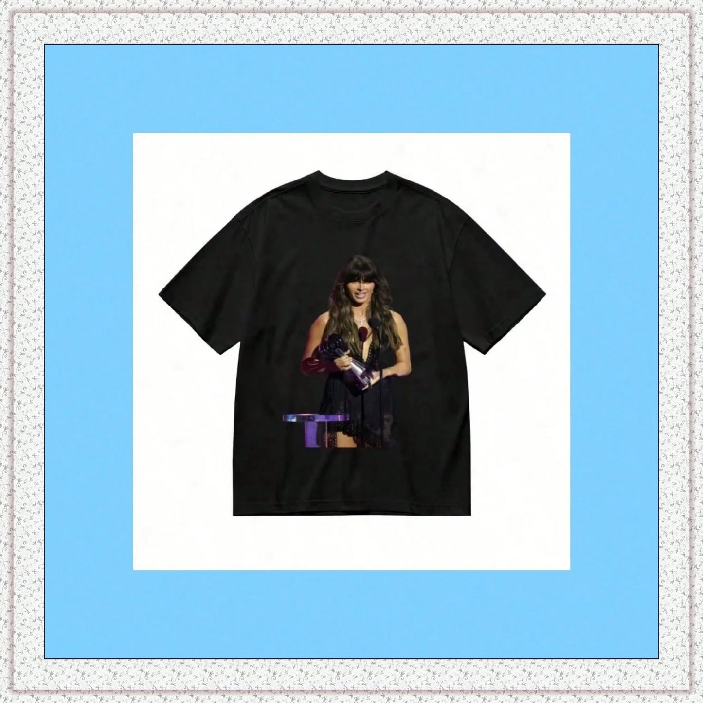 Ella Concert Bootleg Tee 90s Retro Langley Country Singer Graphic T-Shirt Unisex Cotton Tee Multi 4.