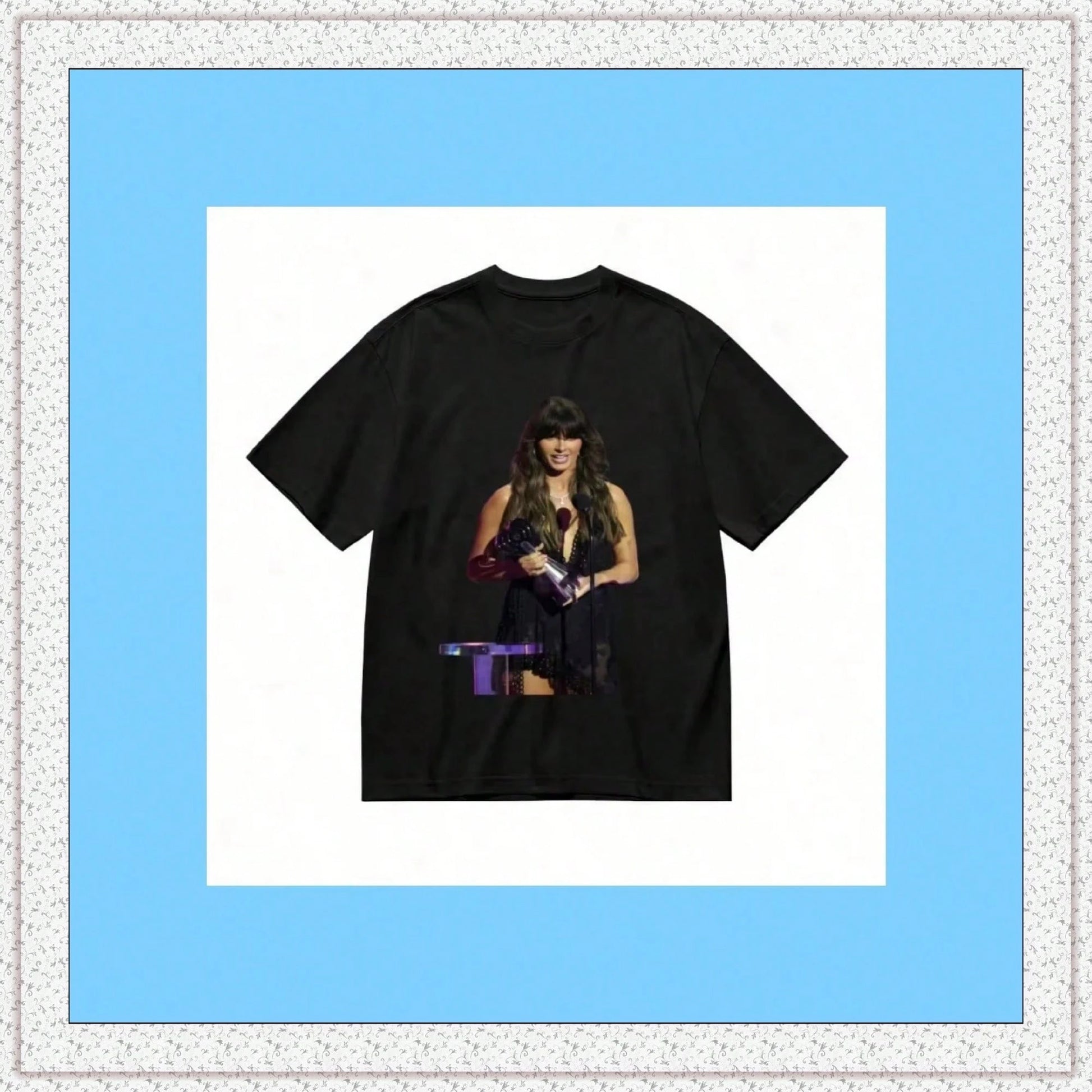 Ella Concert Bootleg Tee 90s Retro Langley Country Singer Graphic T-Shirt Unisex Cotton Tee Multi 4.