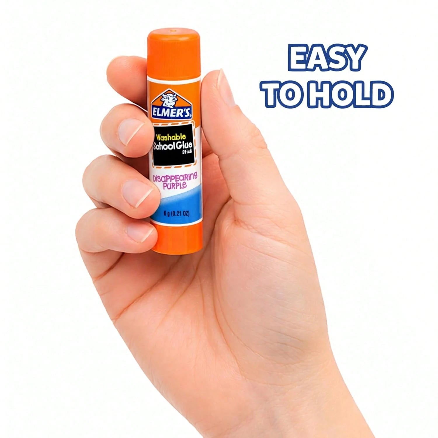 Elmer'S Disappearing Purple School Glue Sticks, Washable, 6 Grams, 12 Count- Arts &Amp; Crafts, Poster, Projects, Back To School, #1 Teacher Brand