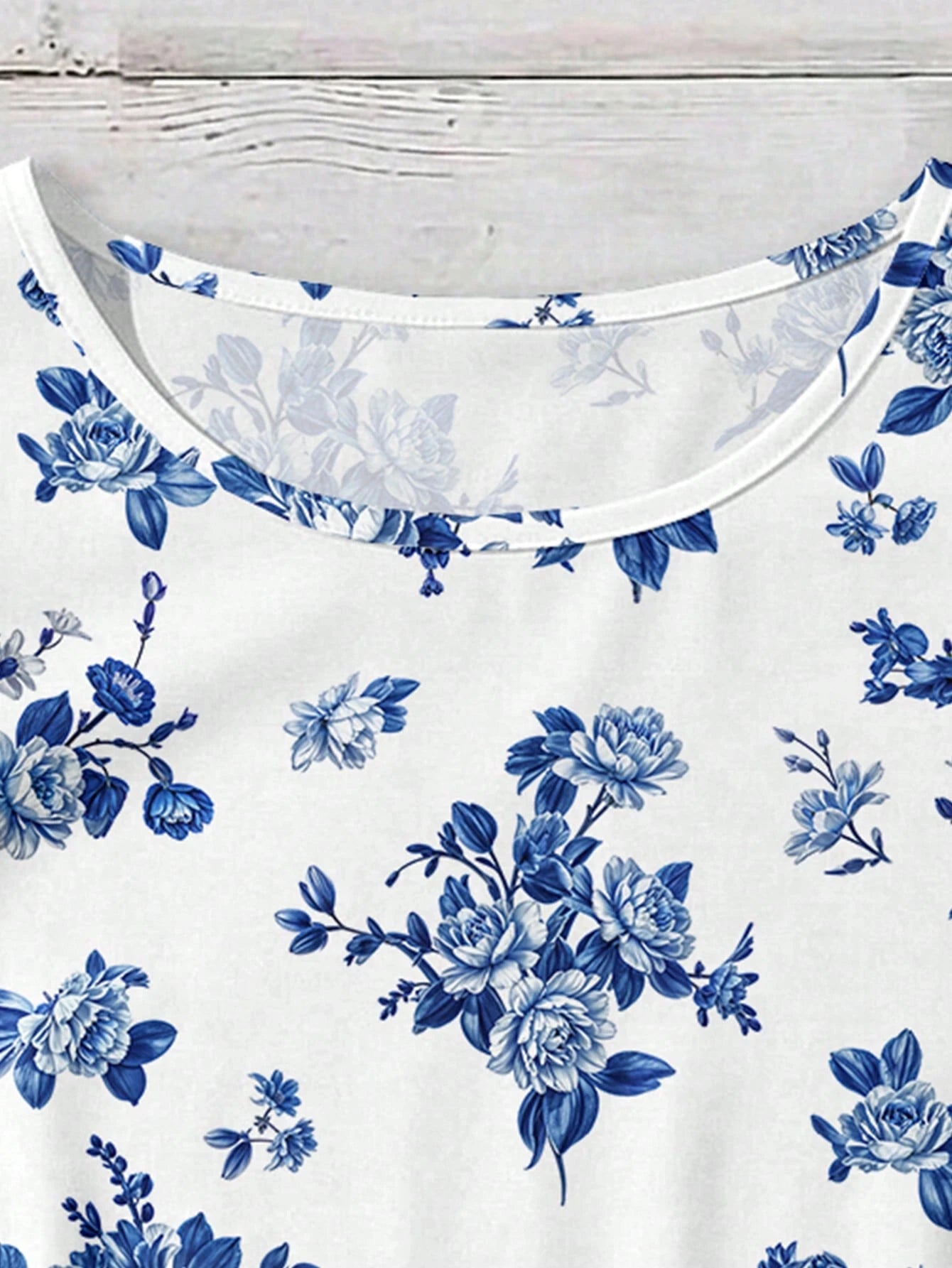 EMERY ROSE Plus Size Women Floral Print Ruffle Sleeve Casual Shirt Women's Tops Summer And Blouses Spring Shirts For Outfits