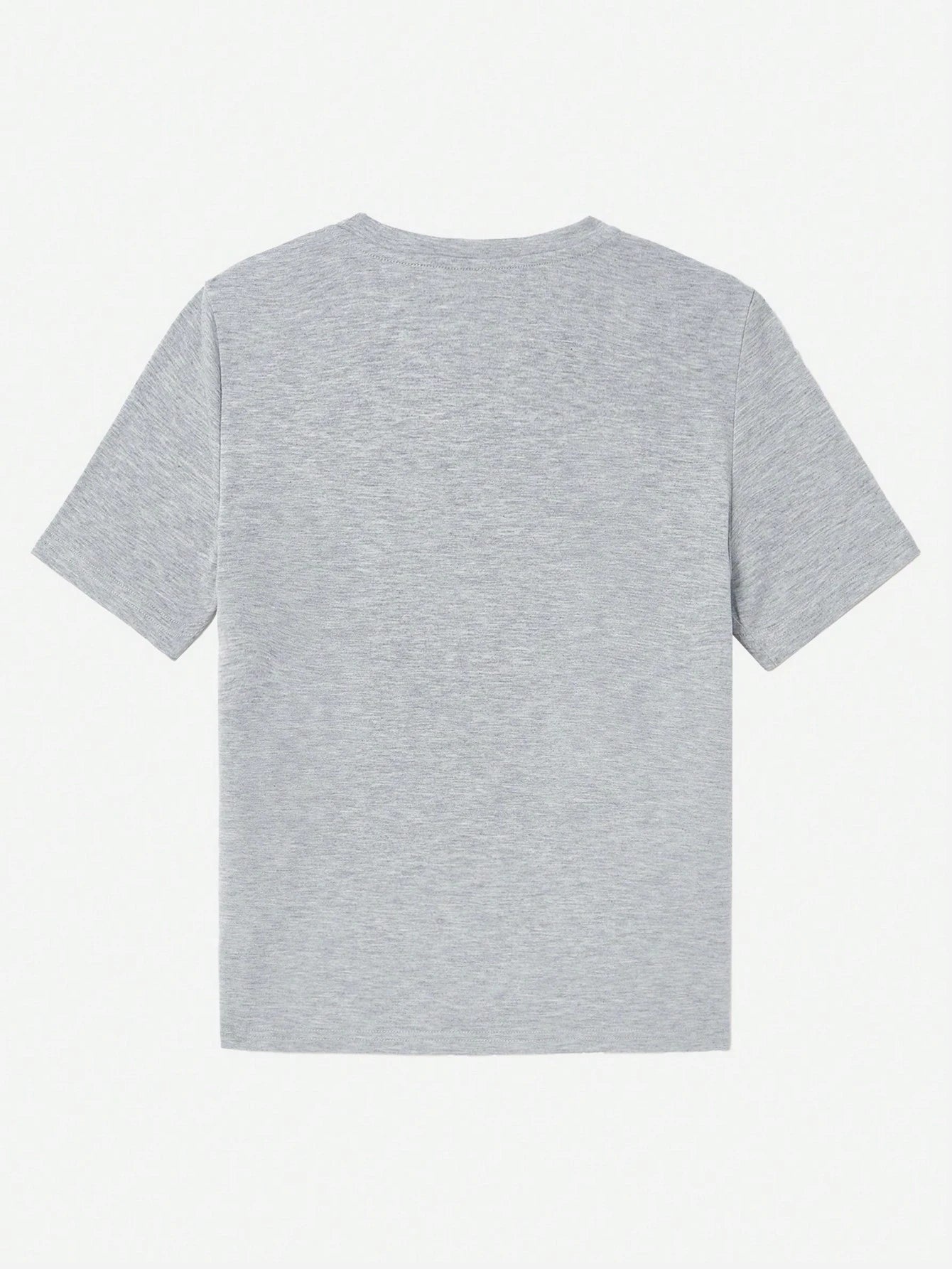 Essnce 4pcs Solid Color Round Neck Casual All-Match Tee, Versatile Plus Size Women T-Shirt For Summer