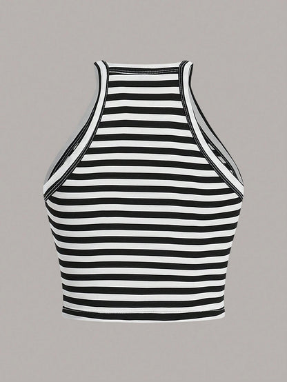 Essnce Ladies 3pcs/Set Short Knitted Tank Tops In Multiple Colors