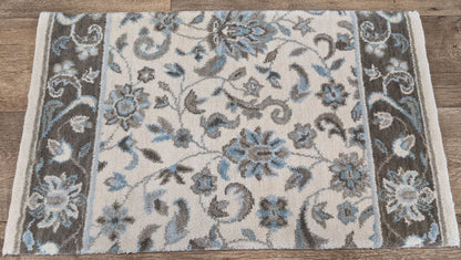 Nourison Stair Runner Estate 2 Stair Runner Sagamore Ivory 30in and 36in Wool-Sold by the Foot