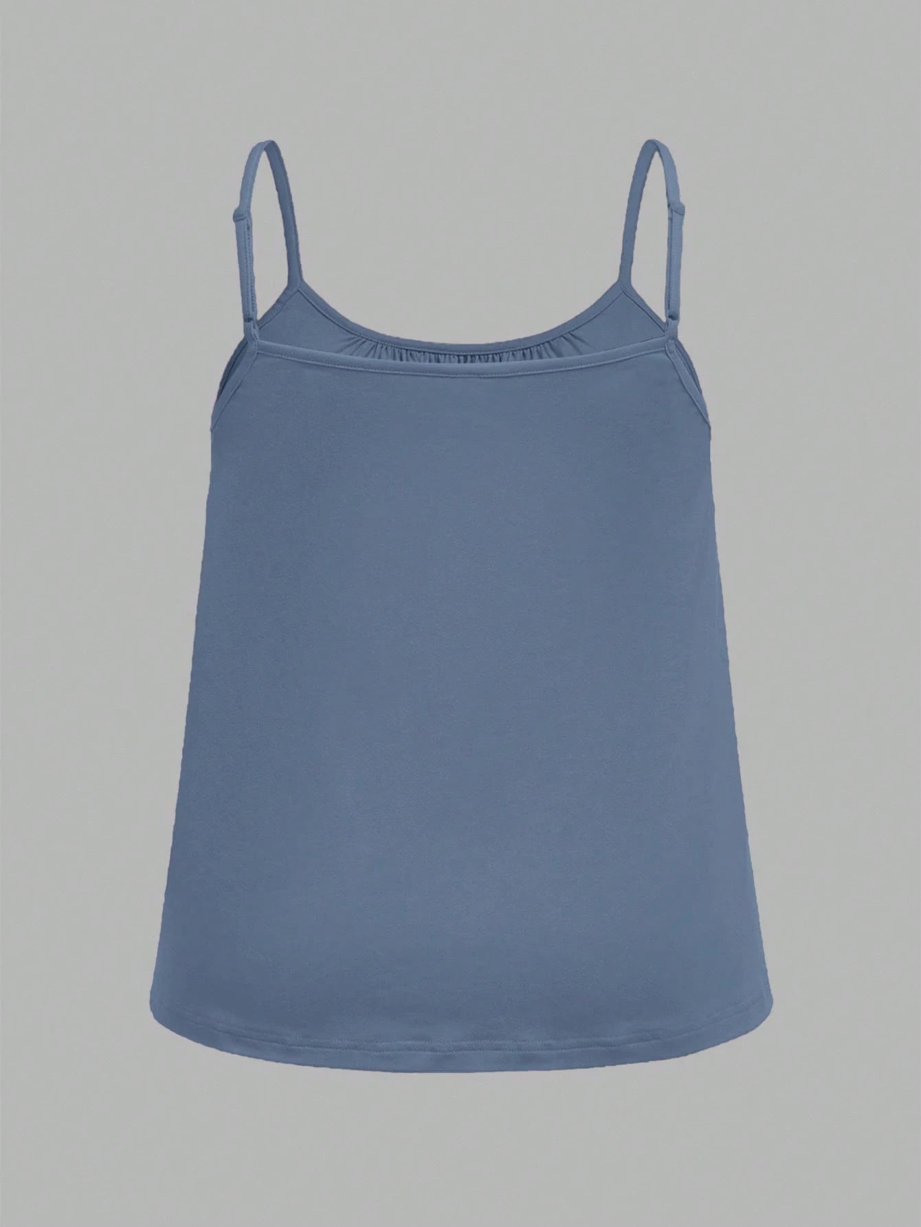 EZwear 3pcs Plus Size Women Pleated Loose Camisole Adjustable Strap Top, Suitable For Spring And Summer Back To School