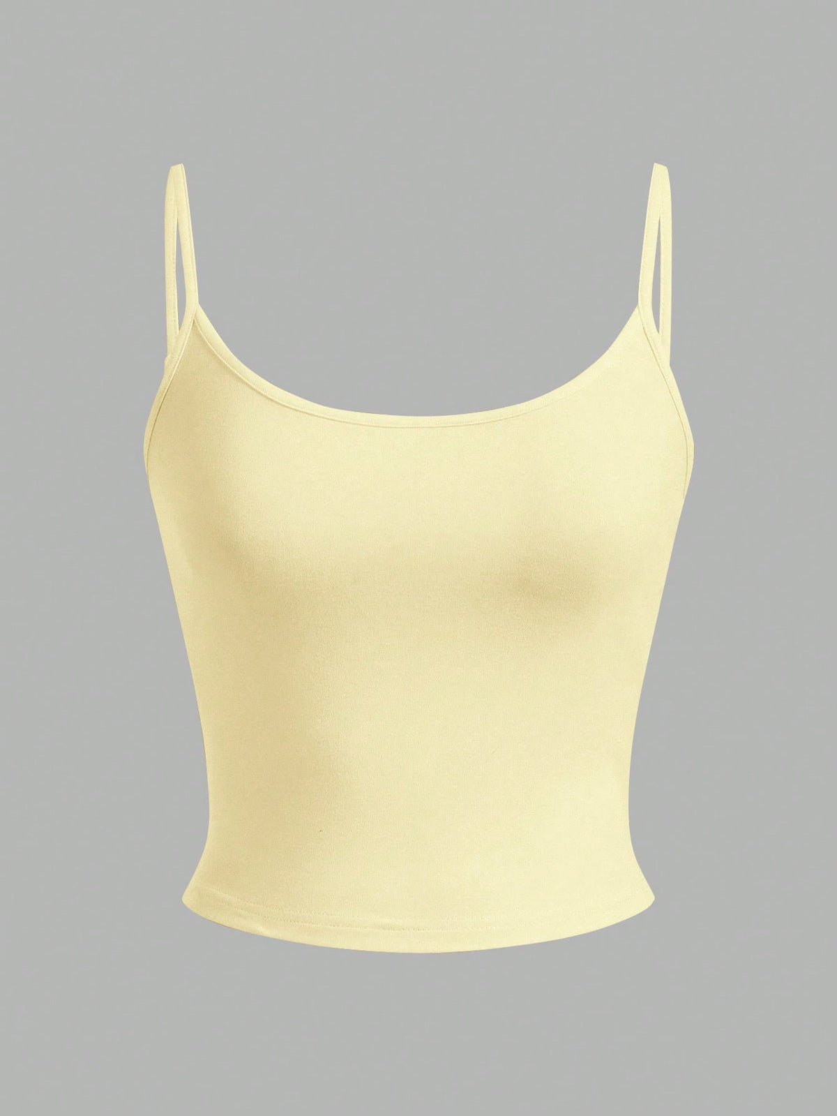 EZwear 4pcs/Set Women's Tight-Fitting Cropped Casual Tank Tops, Pink, Blue, Yellow, White, Suitable For Summer Cute 3 Pack Pastel Tight Tanktop,Summer Top