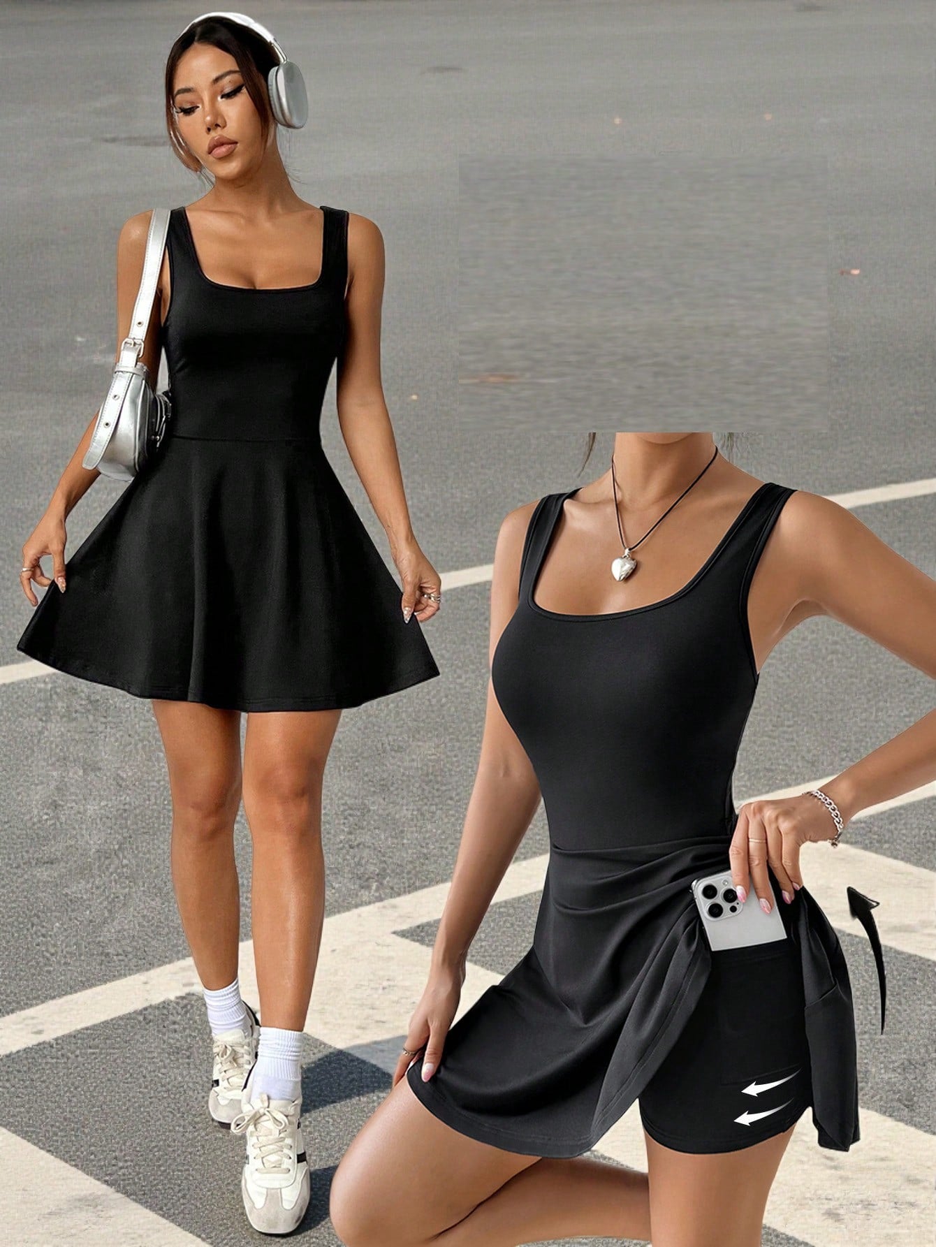 EZwear Black Knitted Sleeveless Bodycon Jumpsuit,Summer Dresses For Women